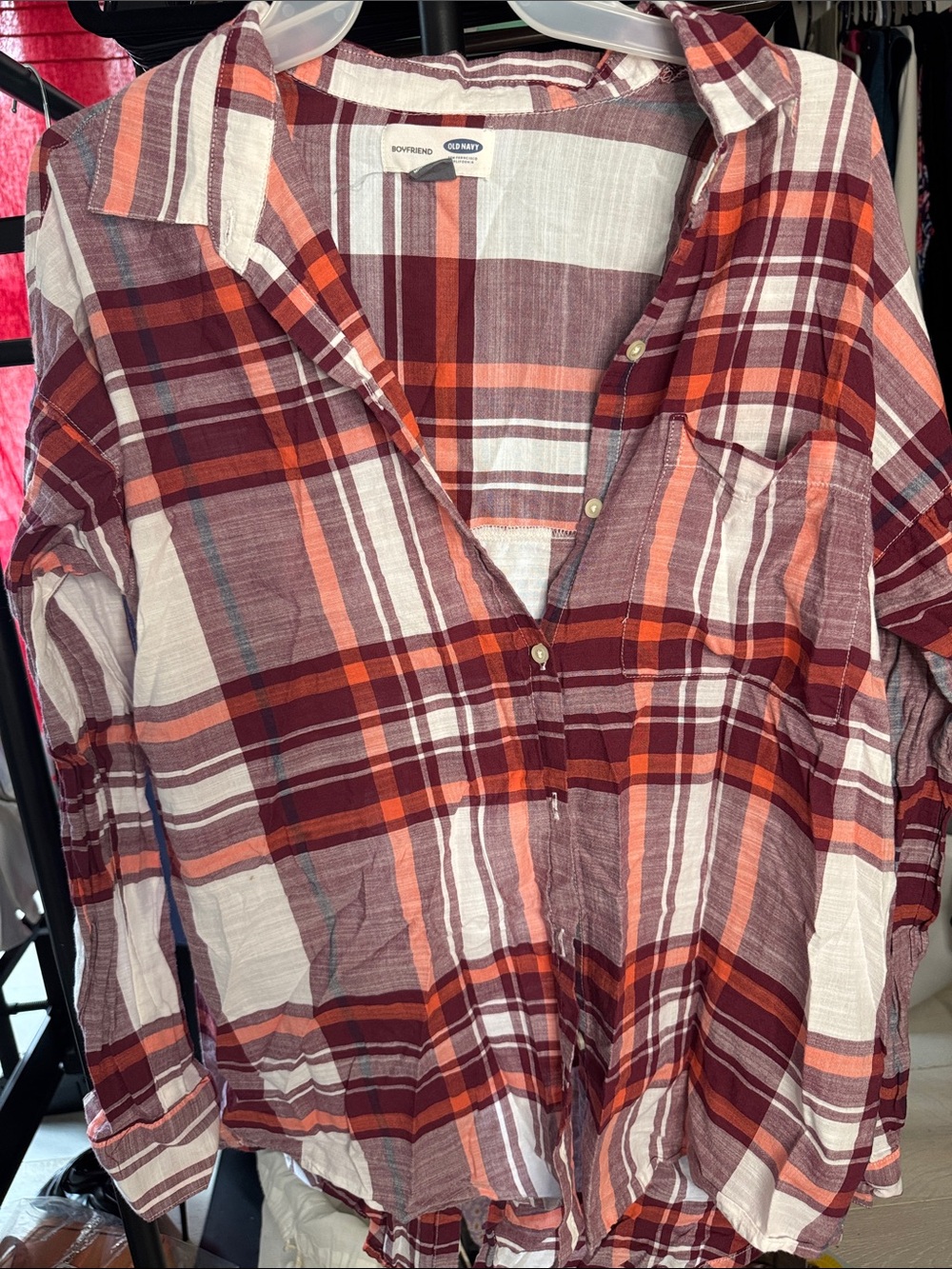 Old Navy Boyfriend Shirt